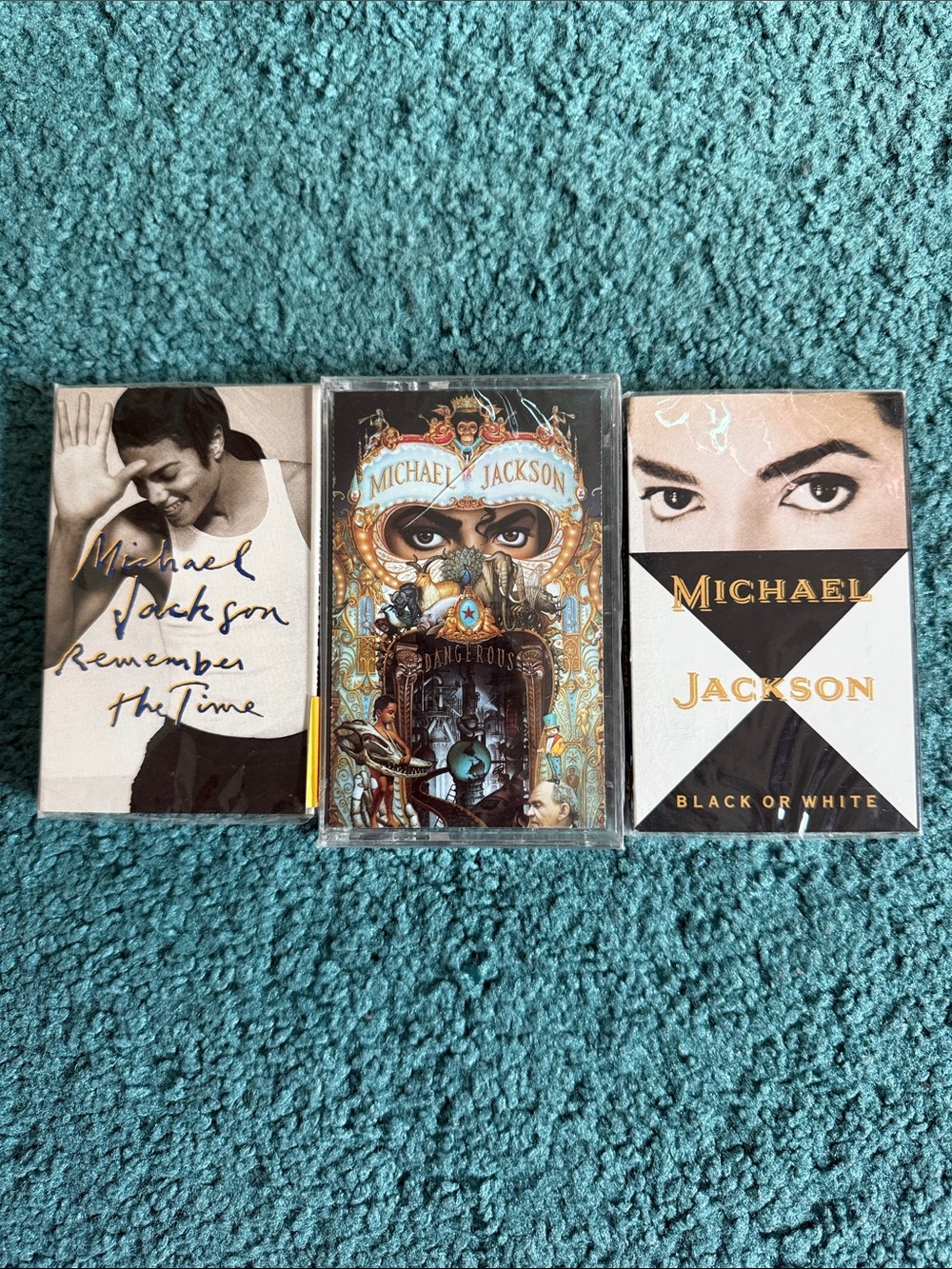 Michael Jackson vintage Cassette Bundle Still Sealed